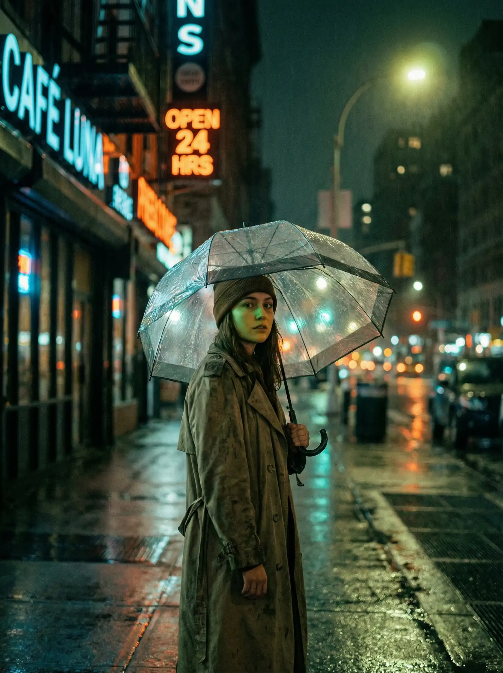 高桥尤美 本周佳作 - 雨夜独行